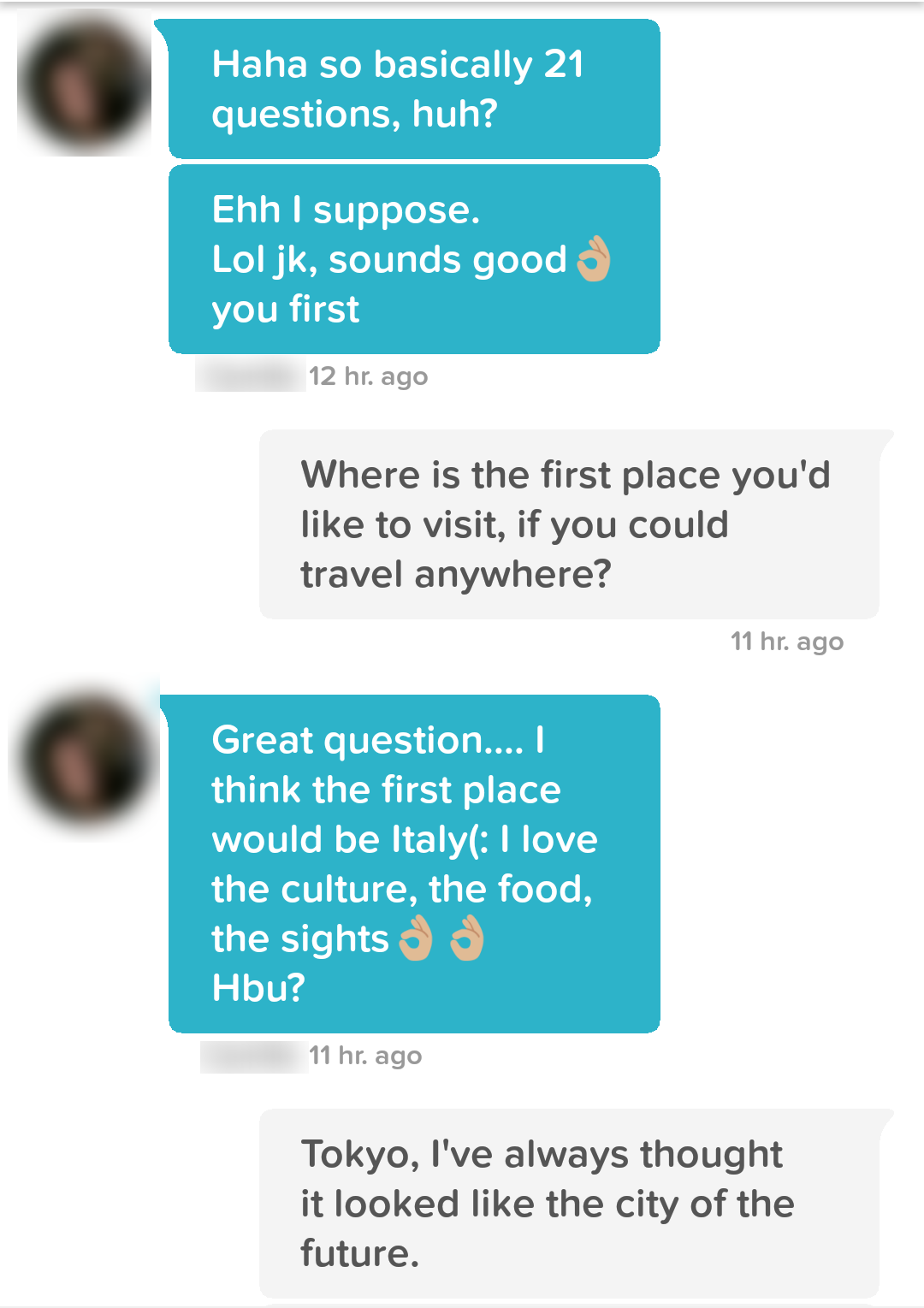 Conversation screenshot