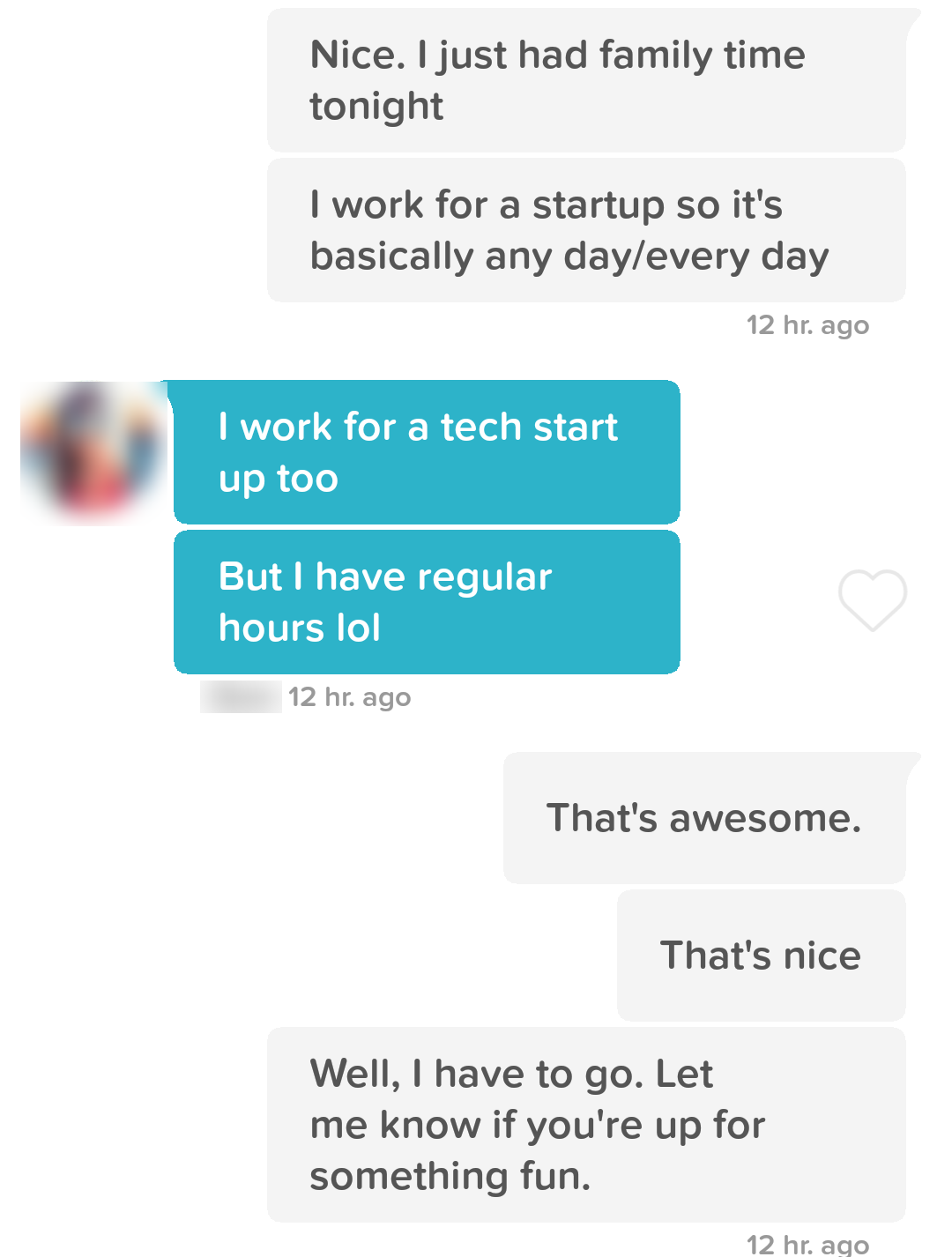 Conversation screenshot