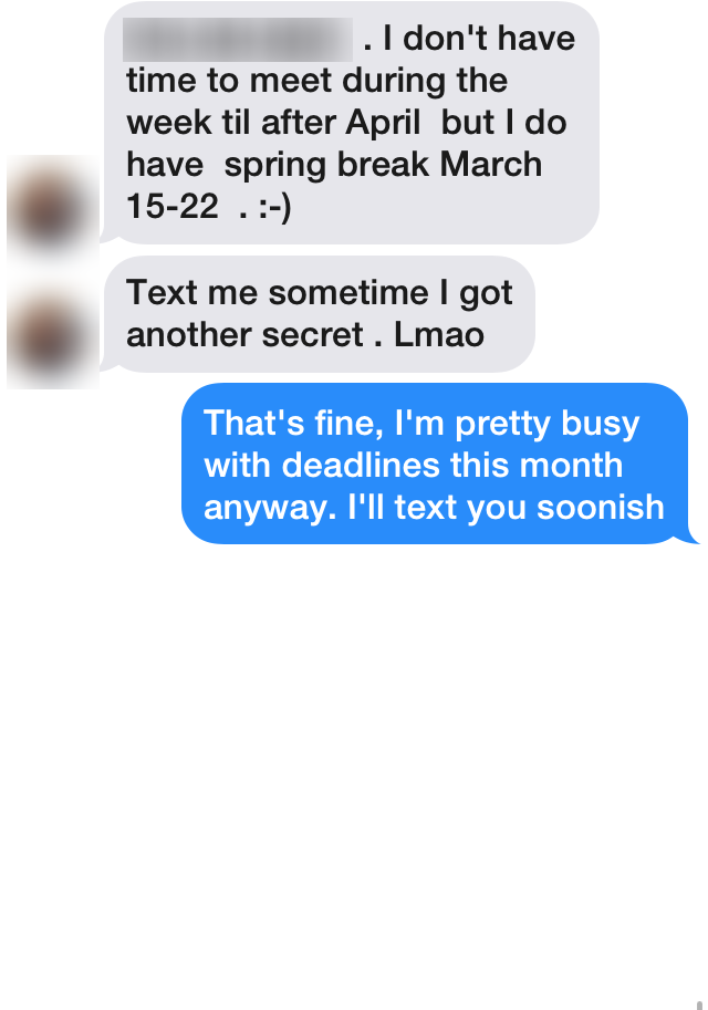 Conversation screenshot