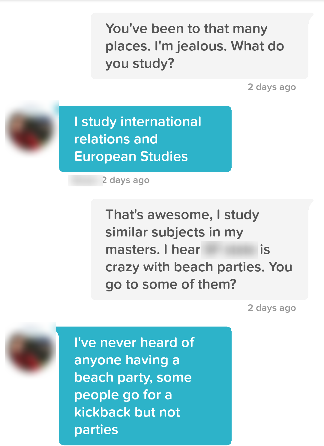 Conversation screenshot