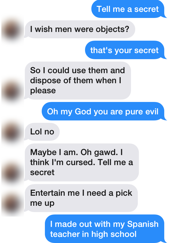 Conversation screenshot