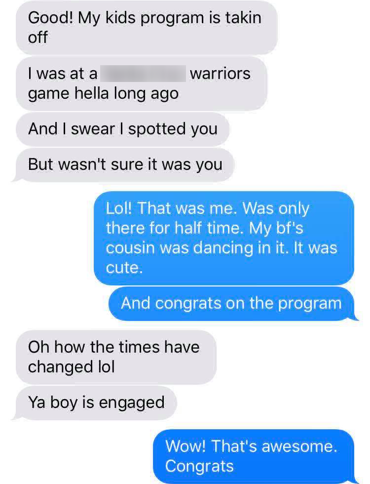 Conversation screenshot