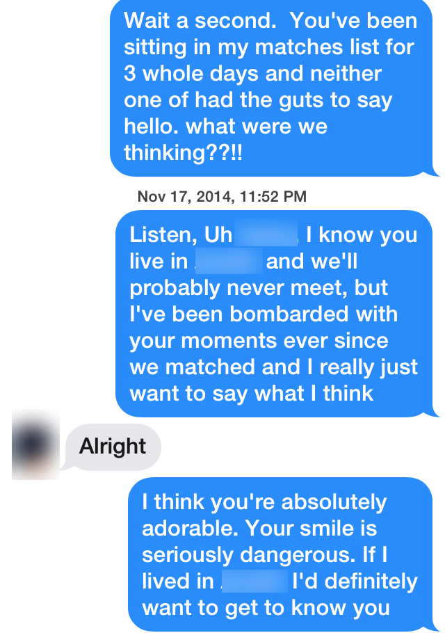 Conversation screenshot