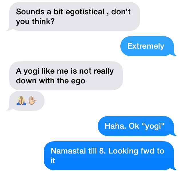 Conversation screenshot