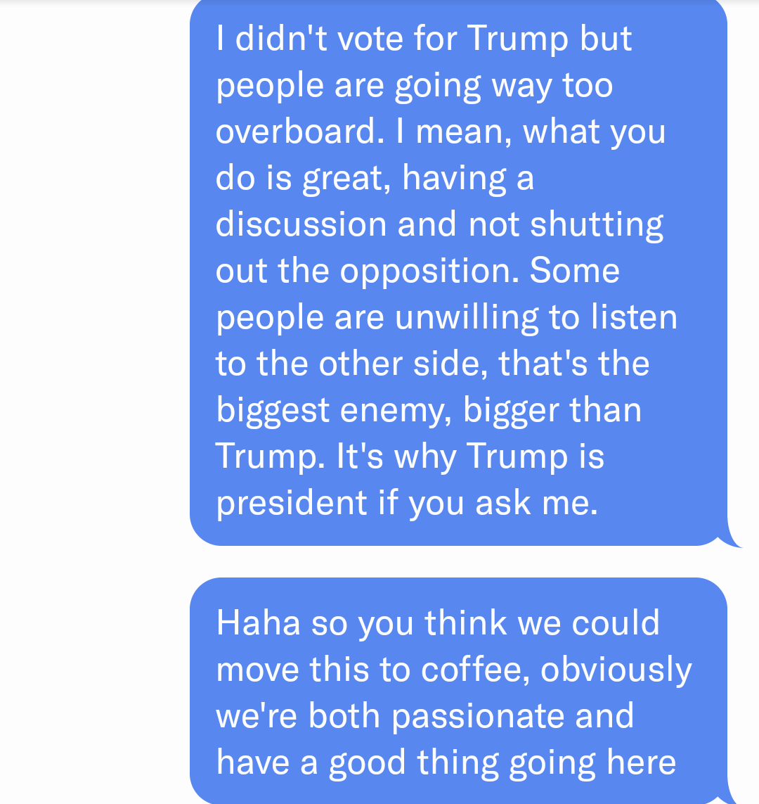 Conversation screenshot