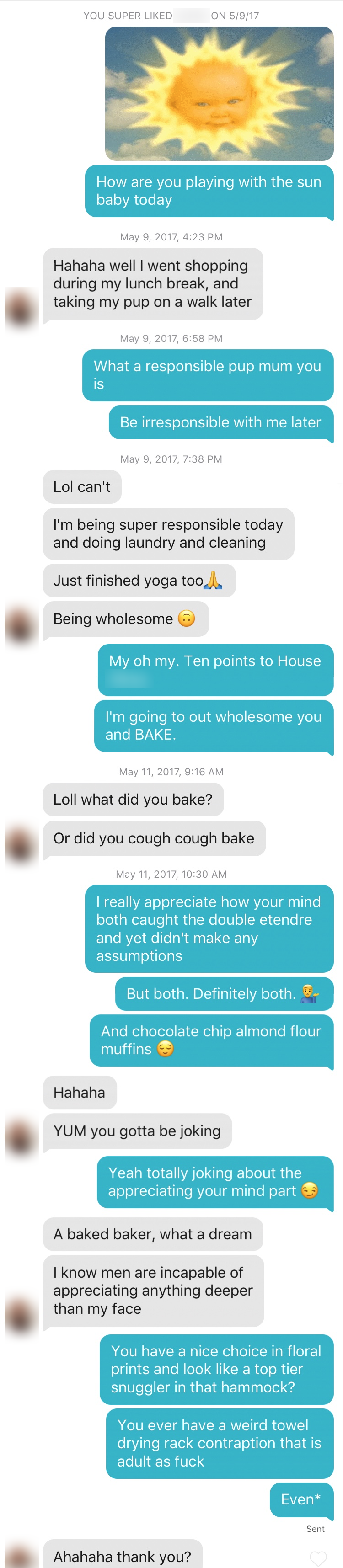 Conversation screenshot