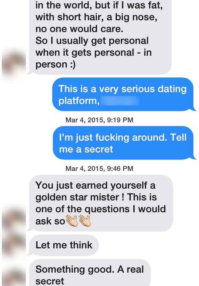 Conversation screenshot