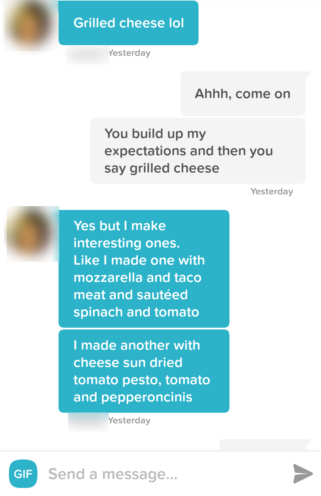 Conversation screenshot