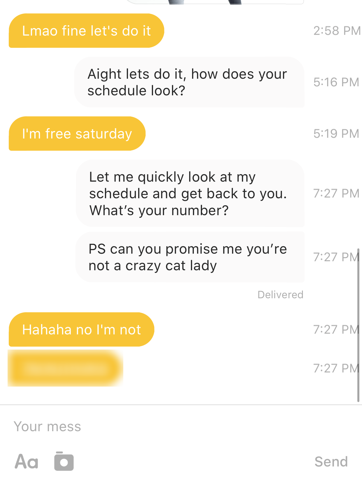 Conversation screenshot