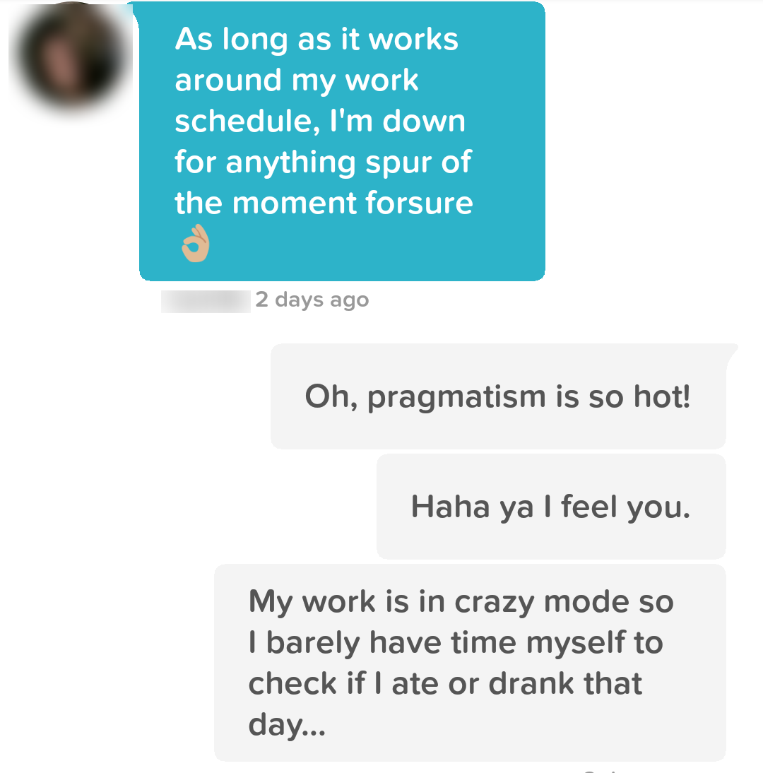 Conversation screenshot