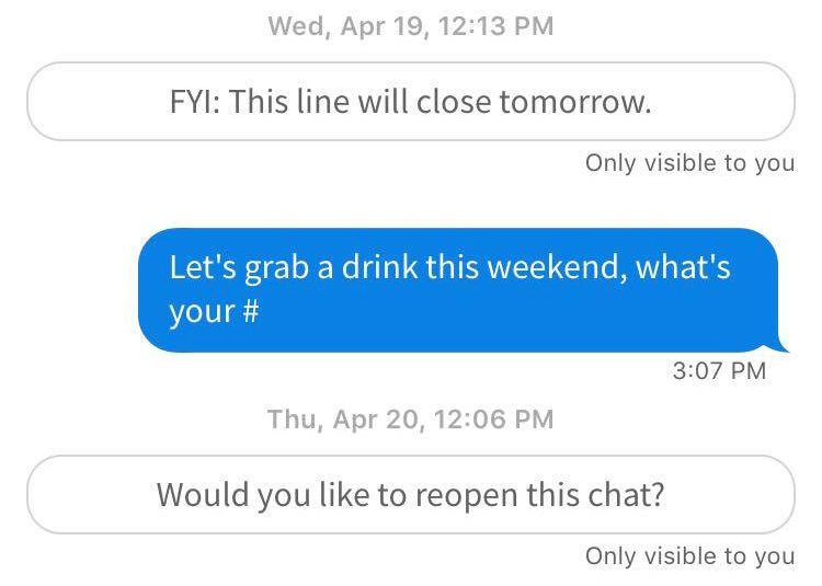 Conversation screenshot