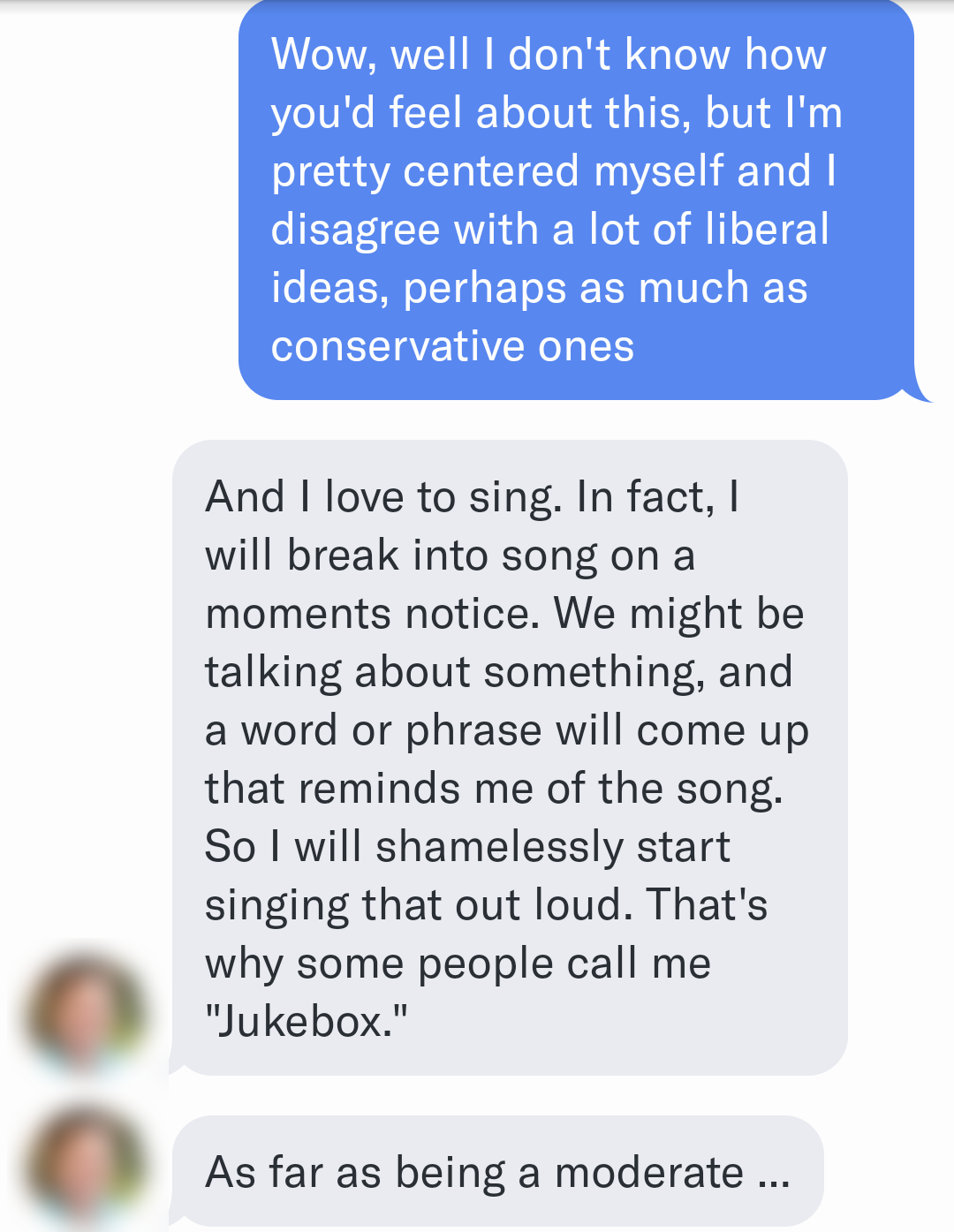 Conversation screenshot