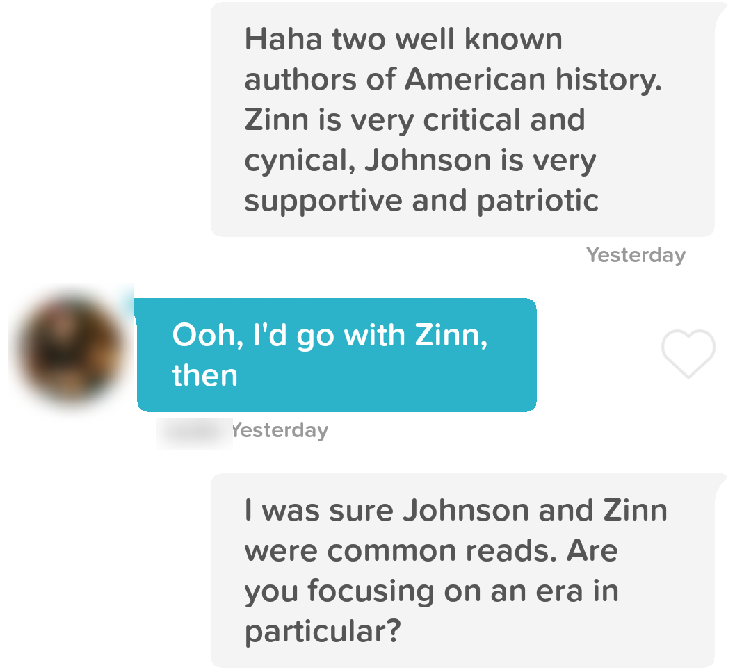 Conversation screenshot