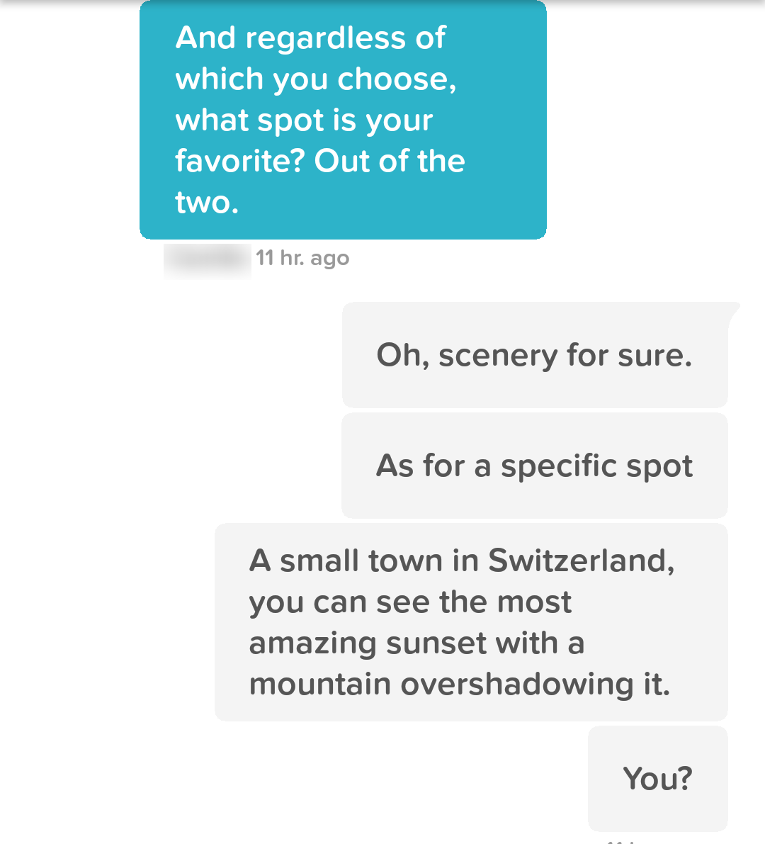 Conversation screenshot