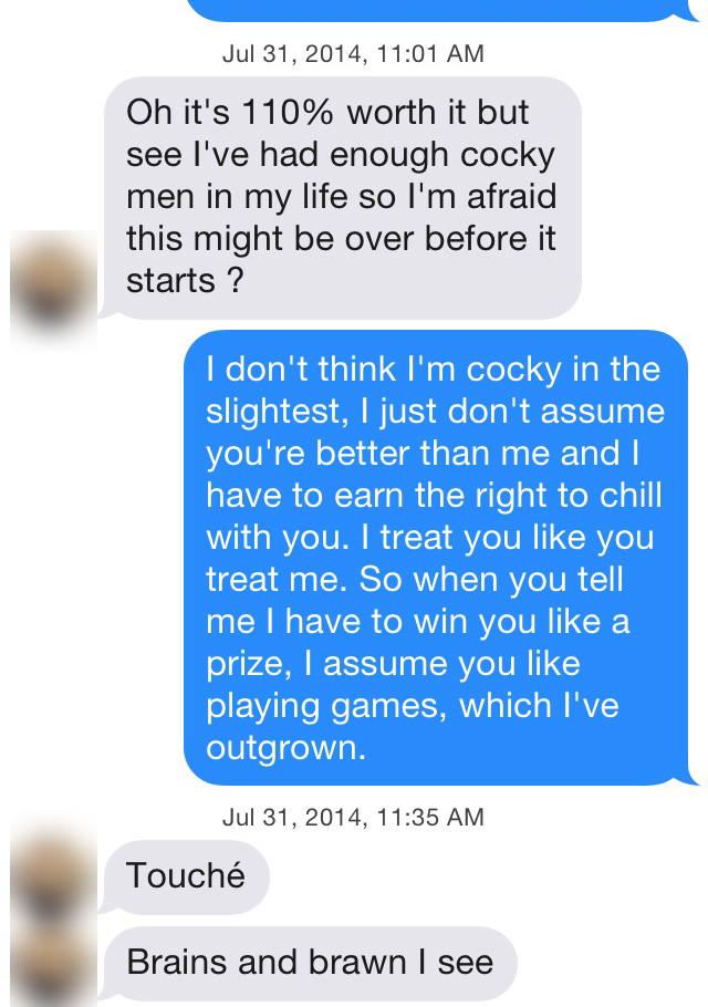 Conversation screenshot