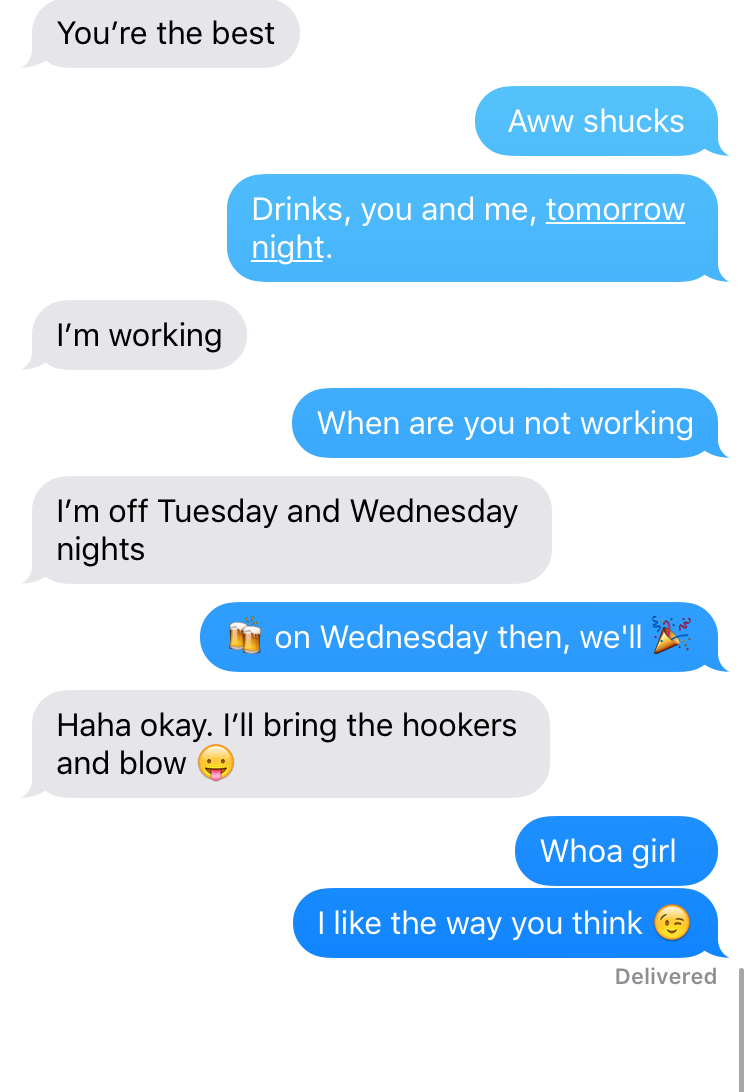 Conversation screenshot