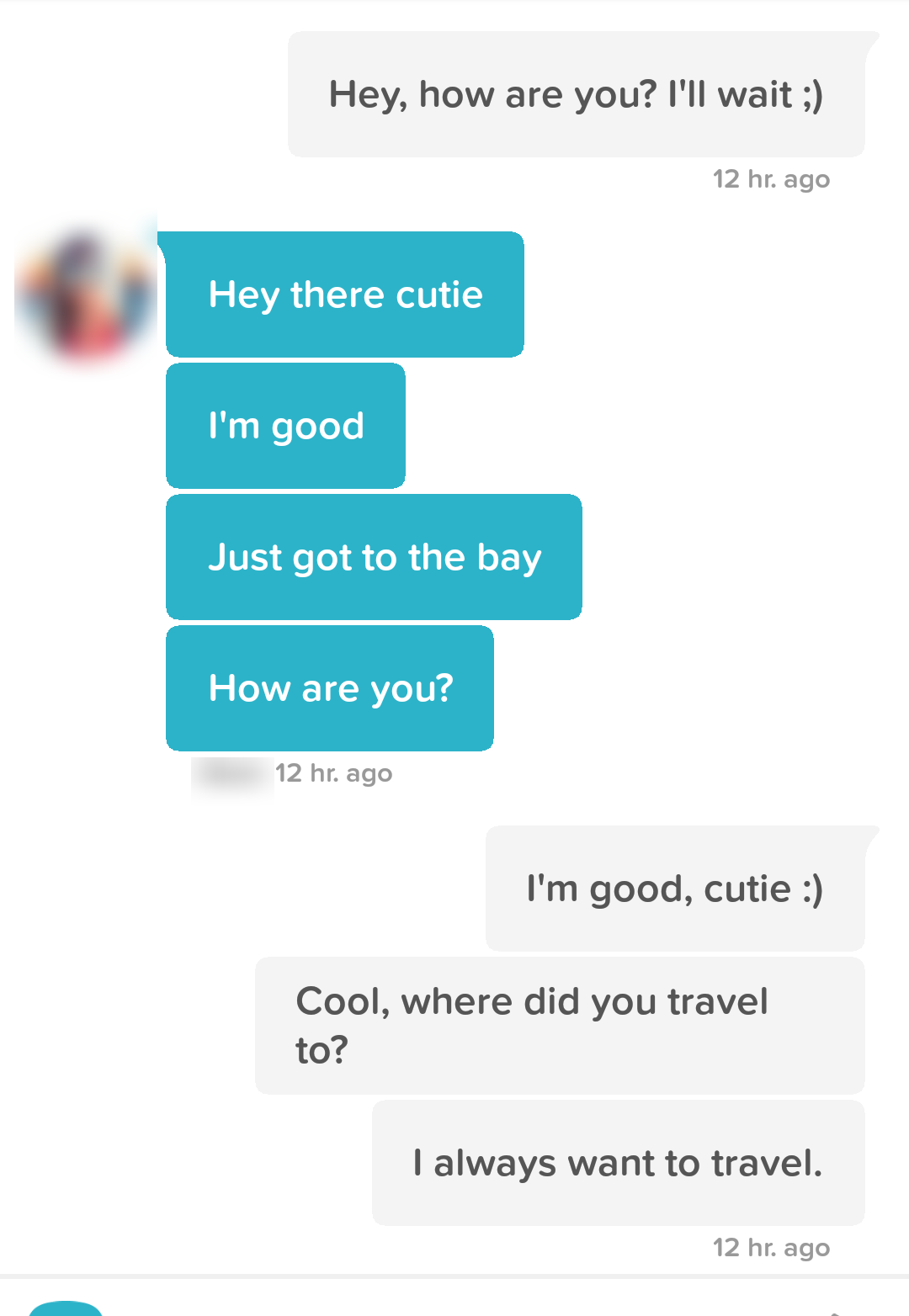 Conversation screenshot