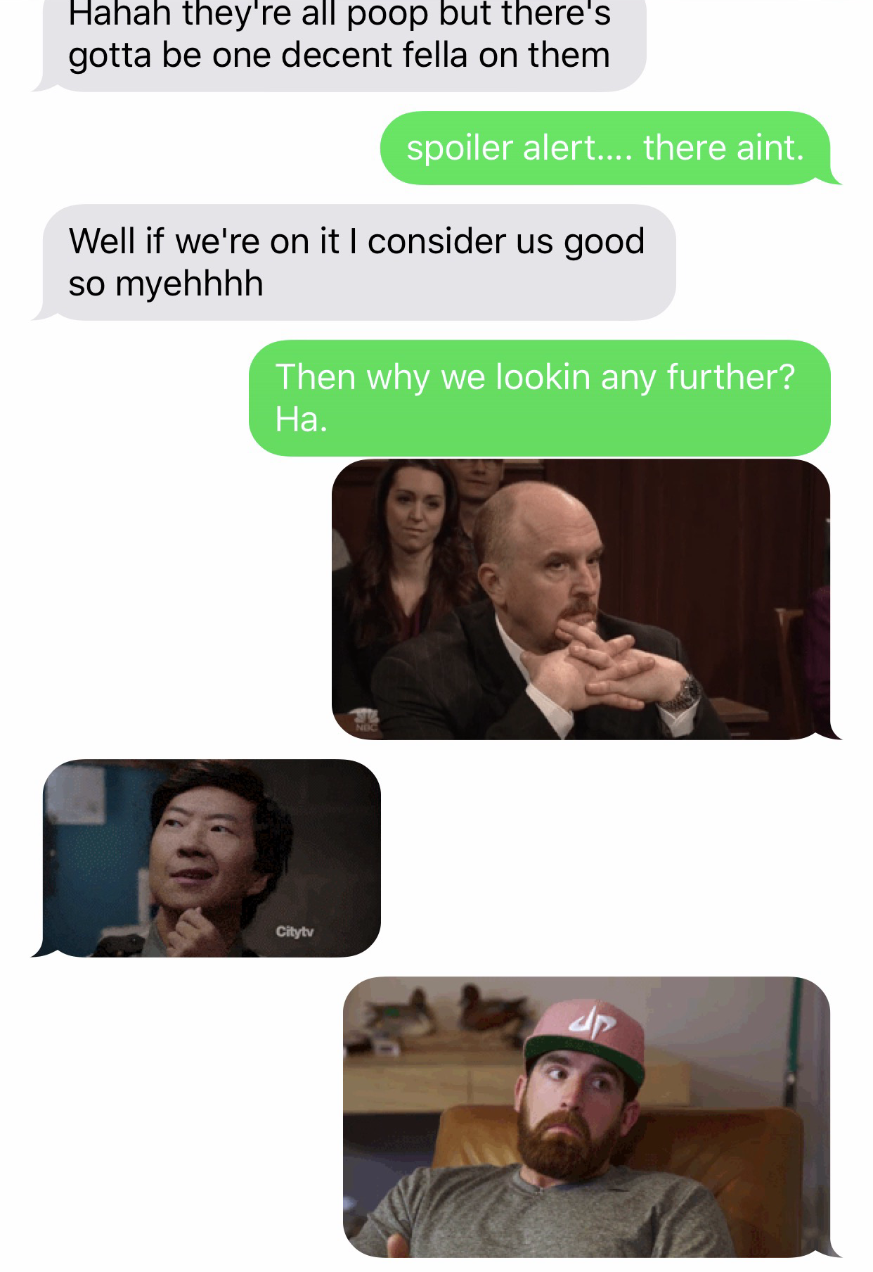 Conversation screenshot