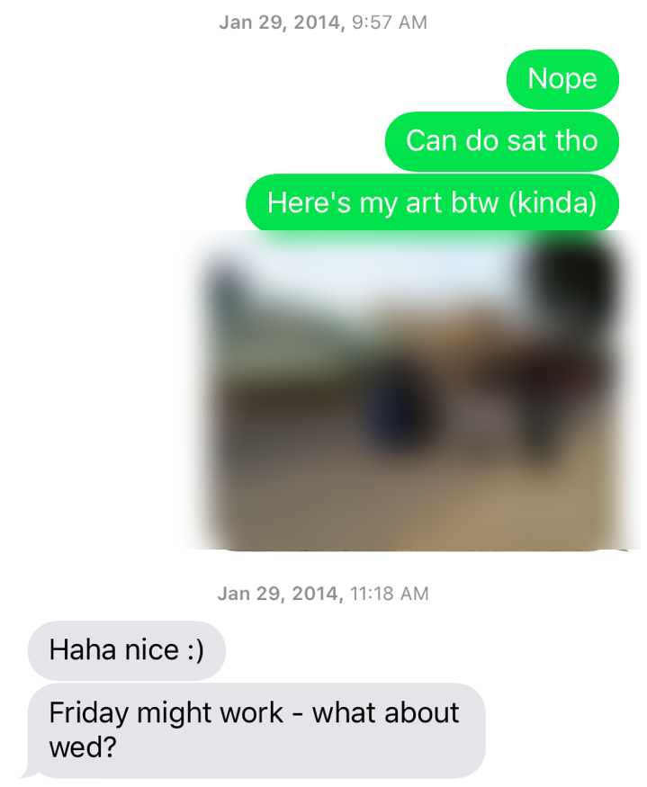 Conversation screenshot
