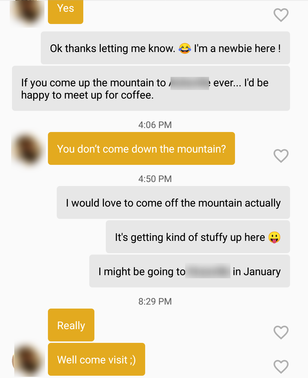 Conversation screenshot