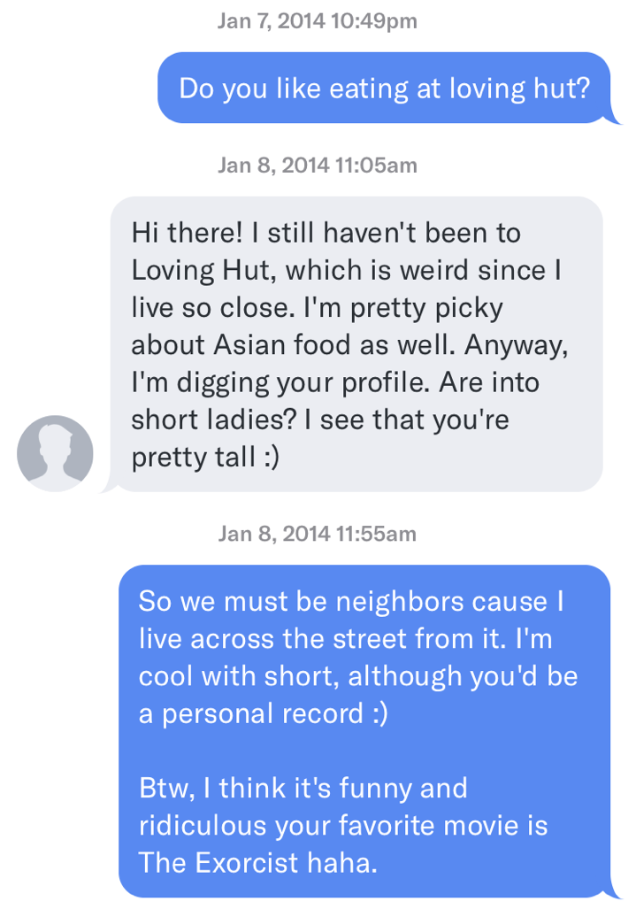 Conversation screenshot