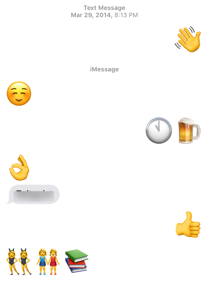 Conversation screenshot