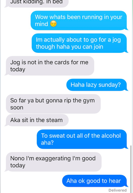Conversation screenshot