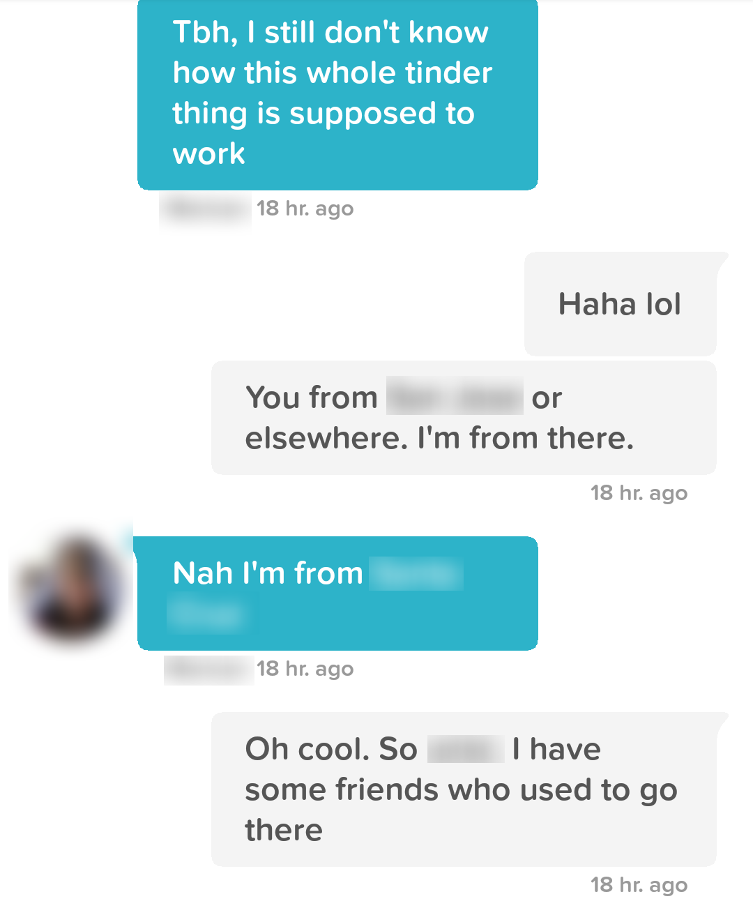 Conversation screenshot