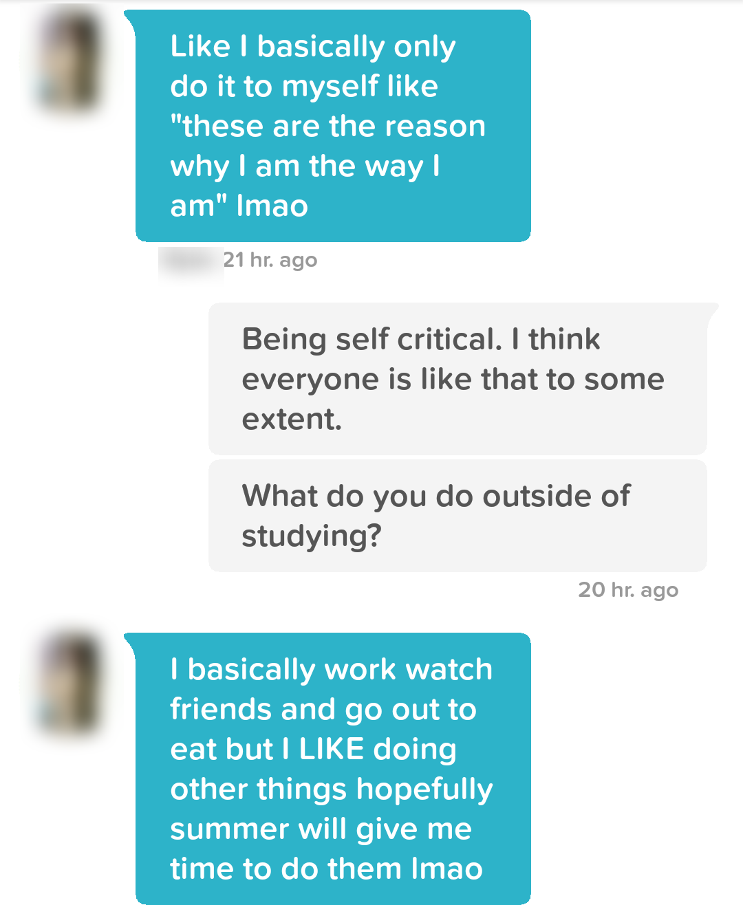 Conversation screenshot