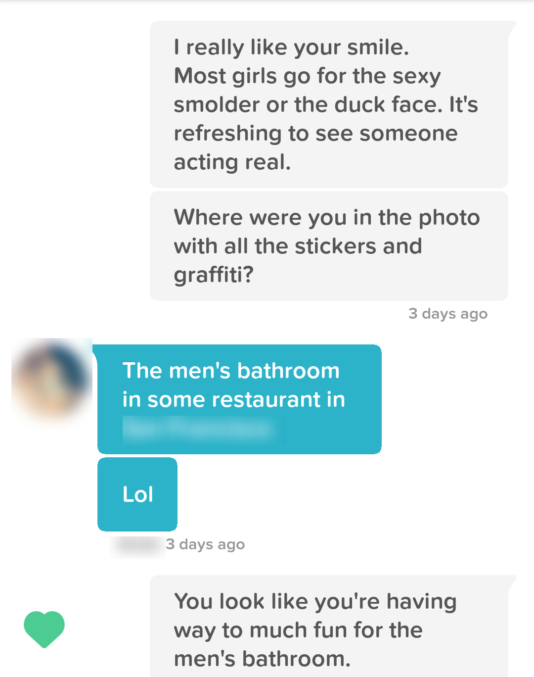 Conversation screenshot