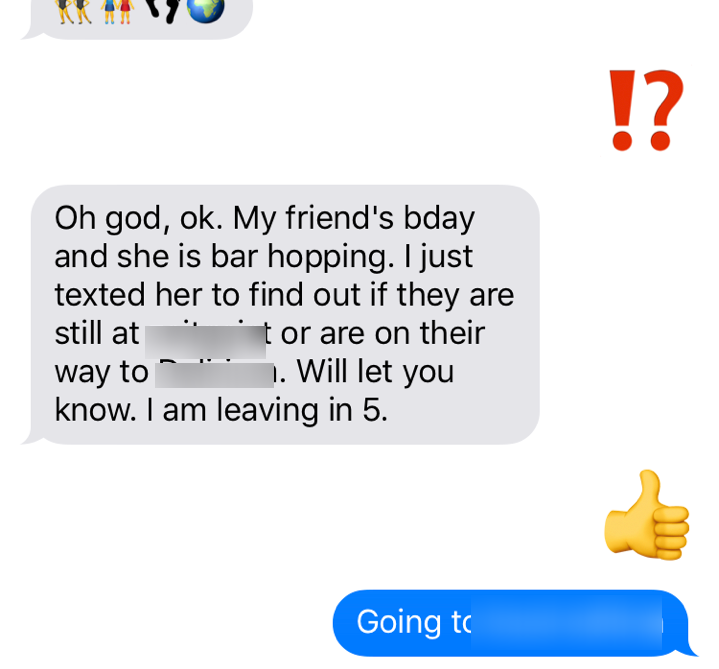 Conversation screenshot