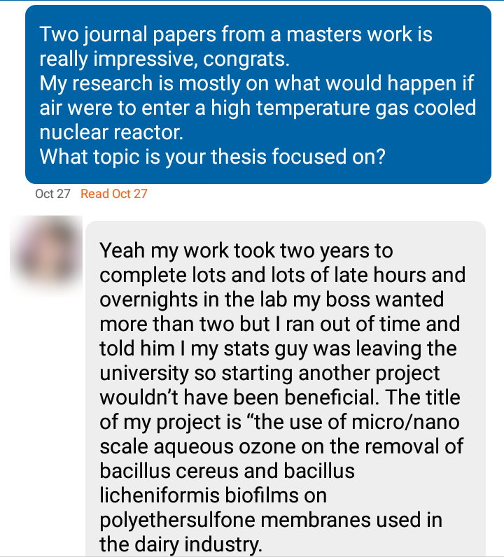 Conversation screenshot