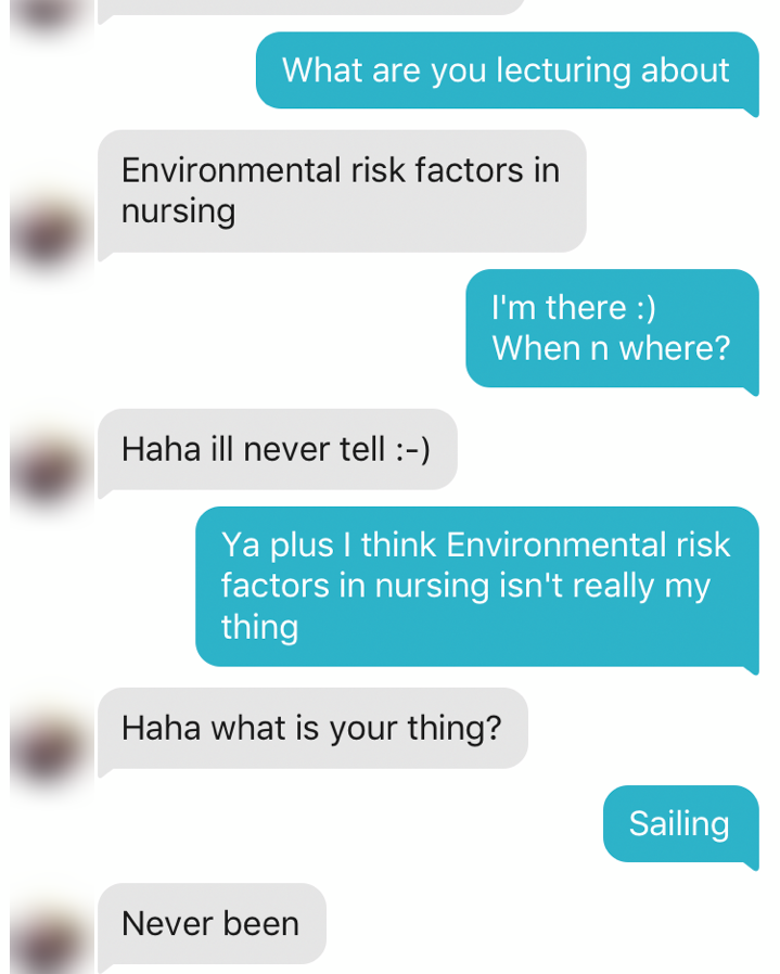Conversation screenshot
