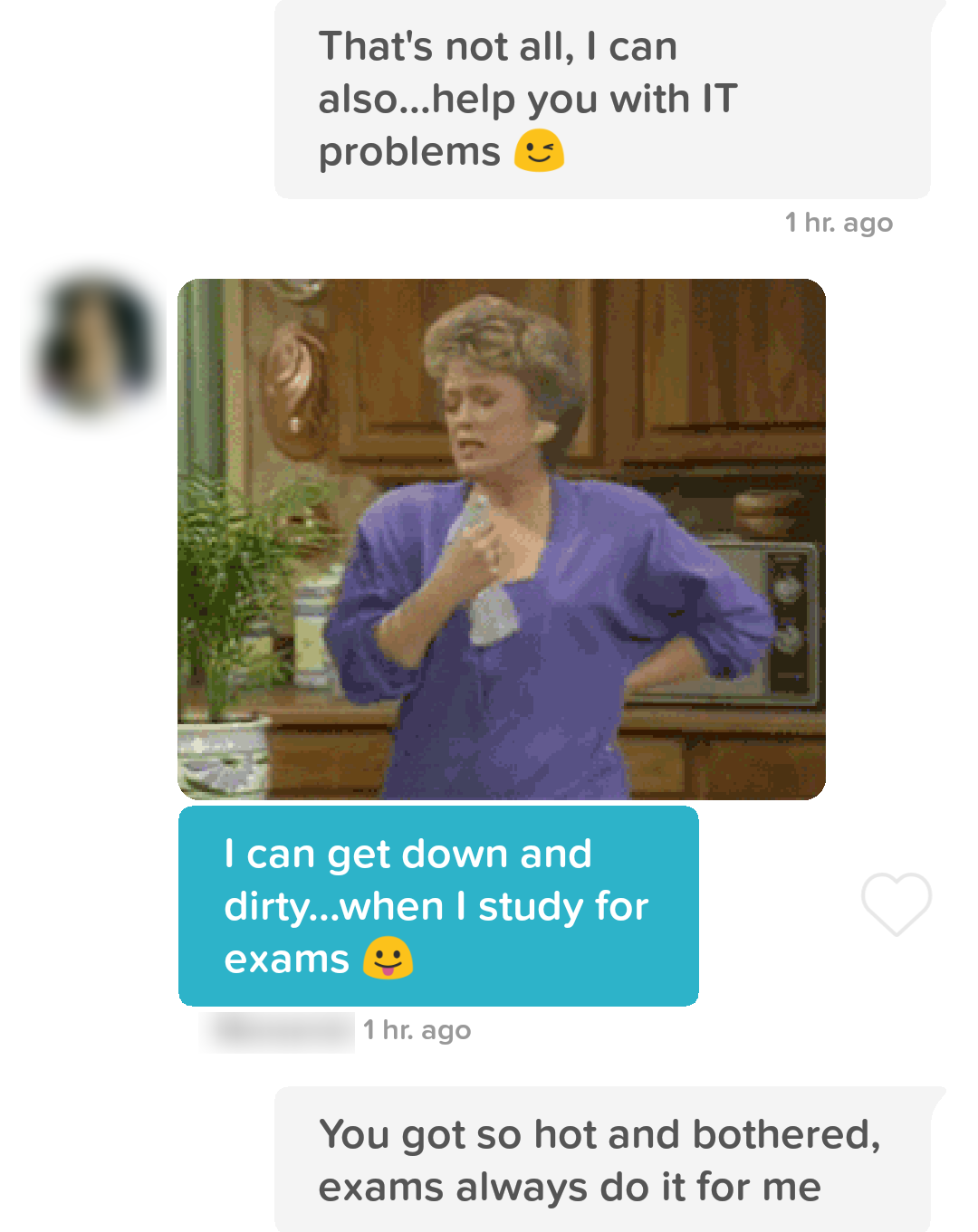 Conversation screenshot
