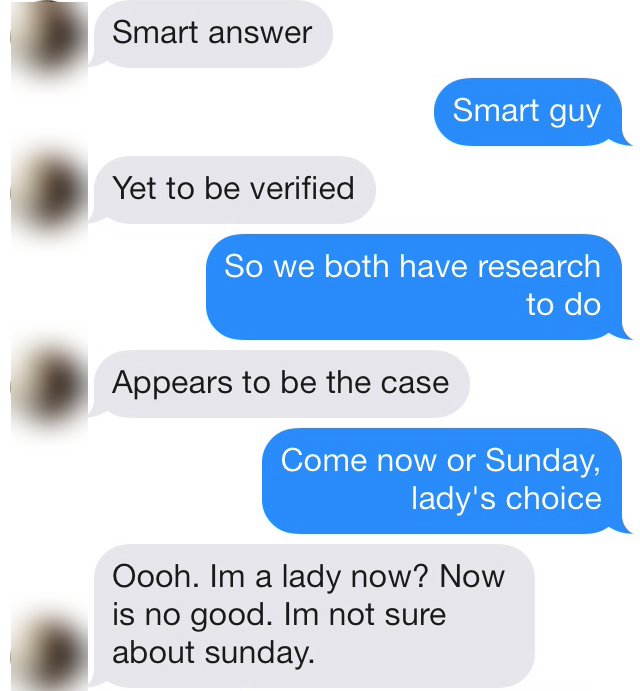 Conversation screenshot