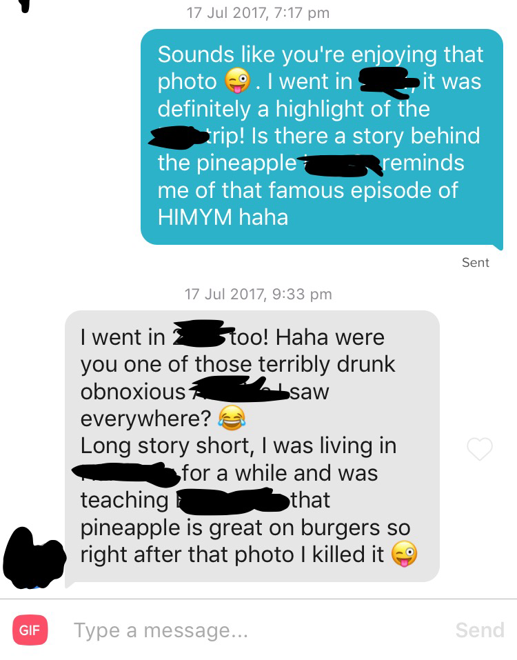 Conversation screenshot