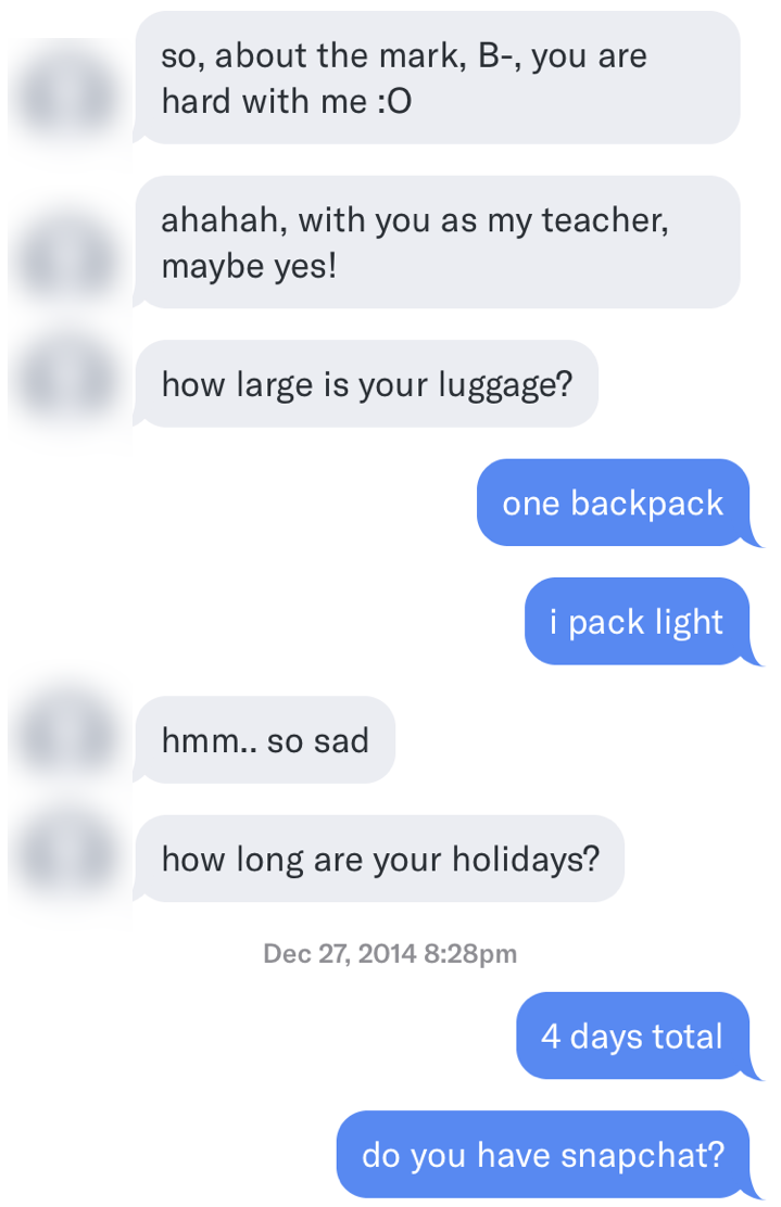 Conversation screenshot