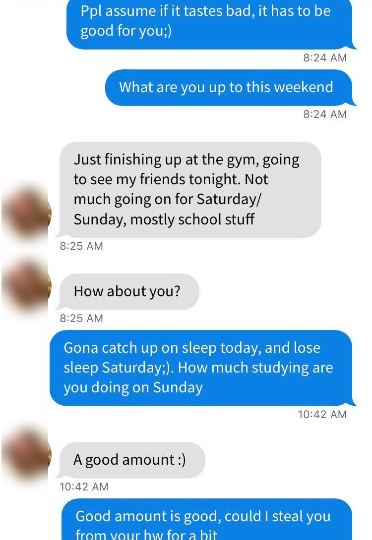 Conversation screenshot