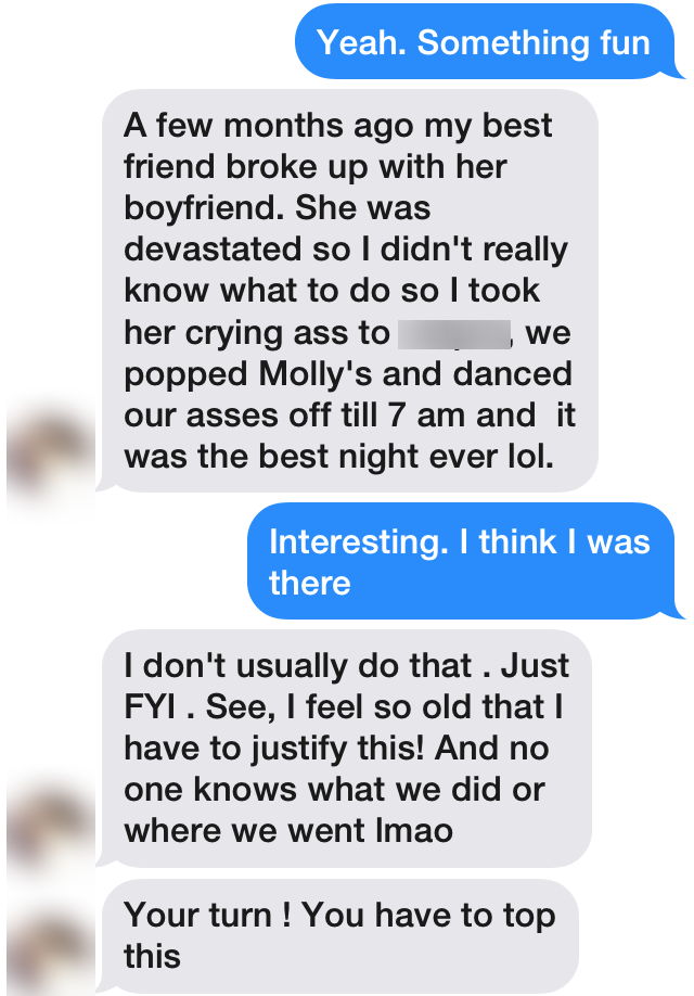 Conversation screenshot