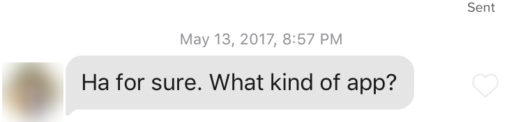 Conversation screenshot