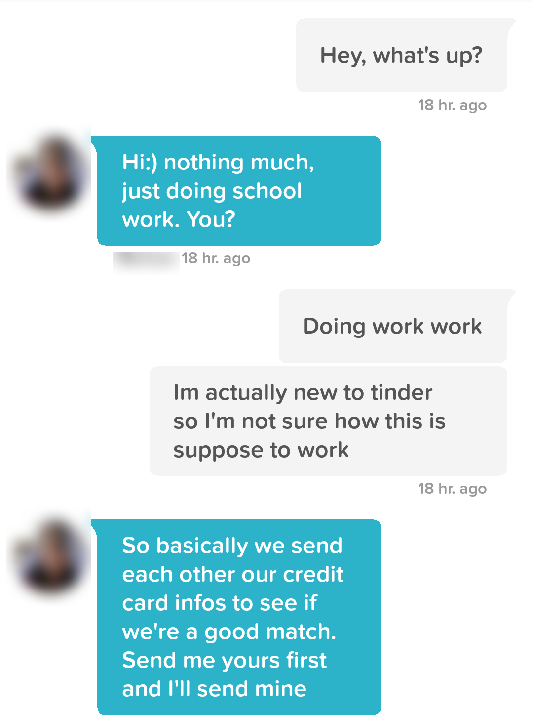 Conversation screenshot