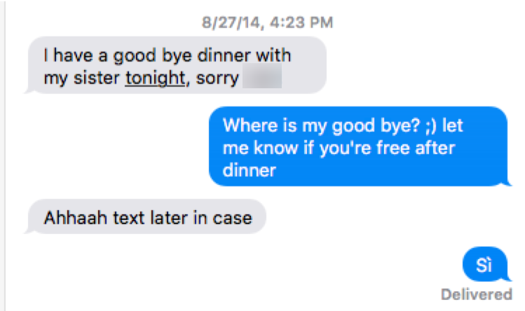 Conversation screenshot
