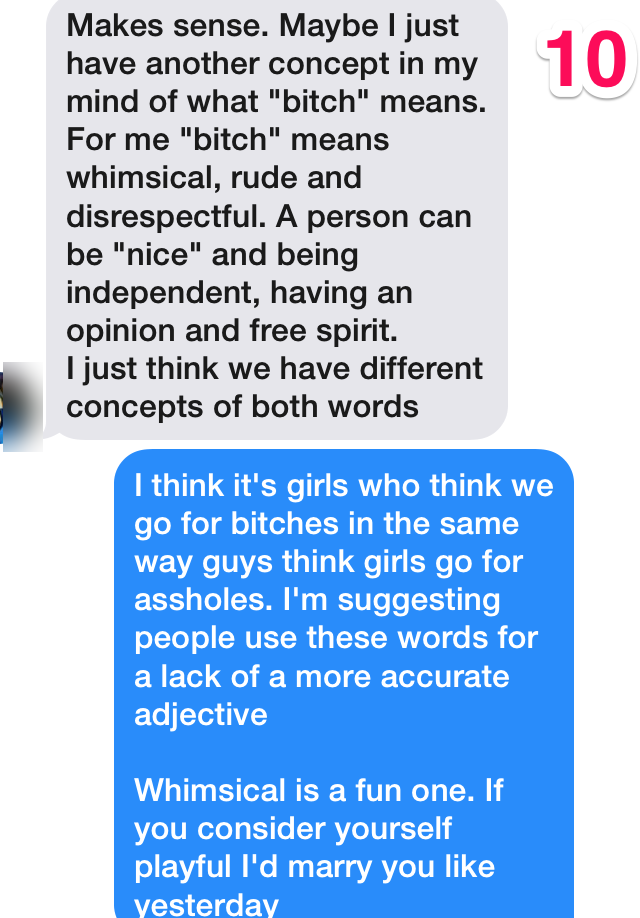 Conversation screenshot