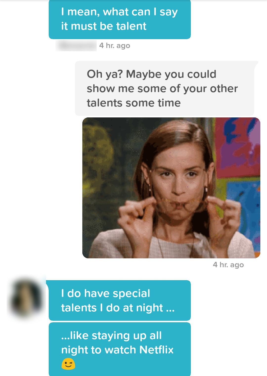 Conversation screenshot