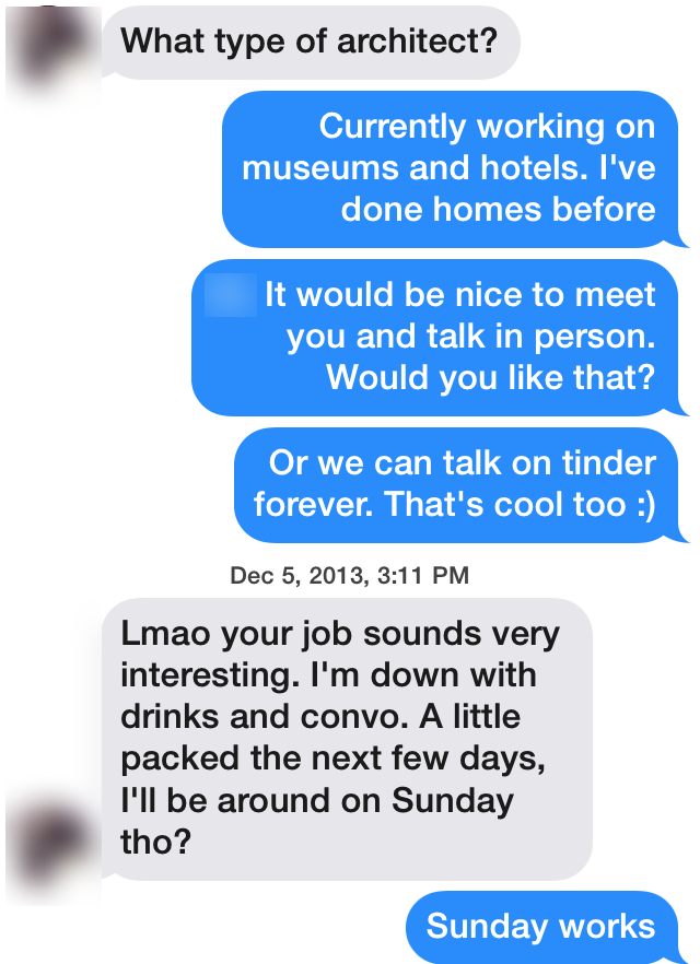 Conversation screenshot