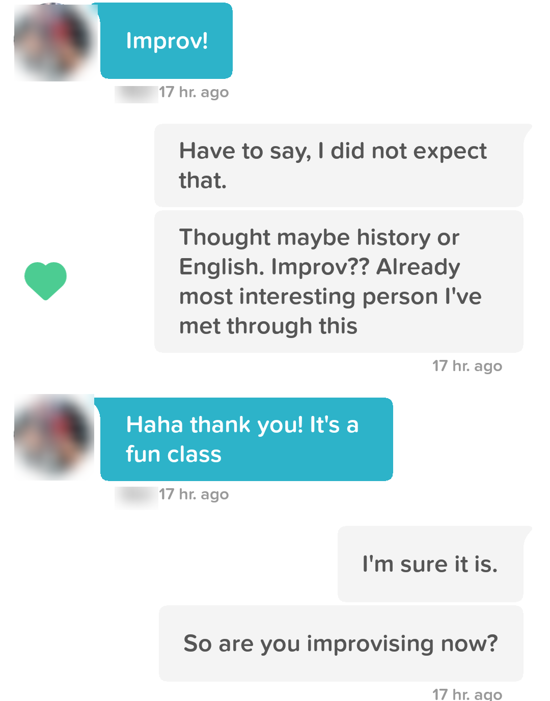 Conversation screenshot