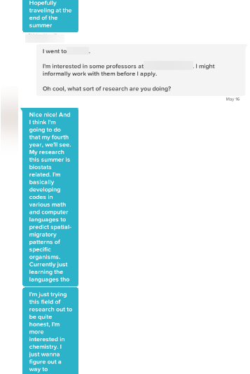 Conversation screenshot