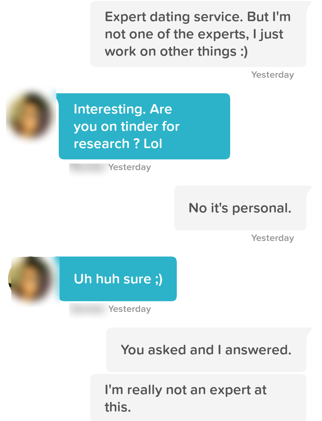 Conversation screenshot
