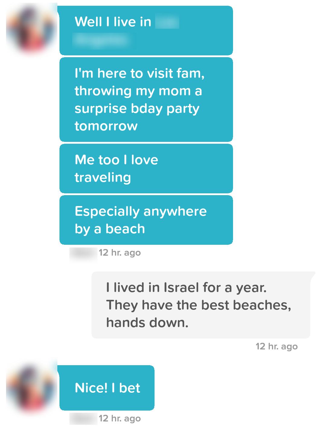 Conversation screenshot