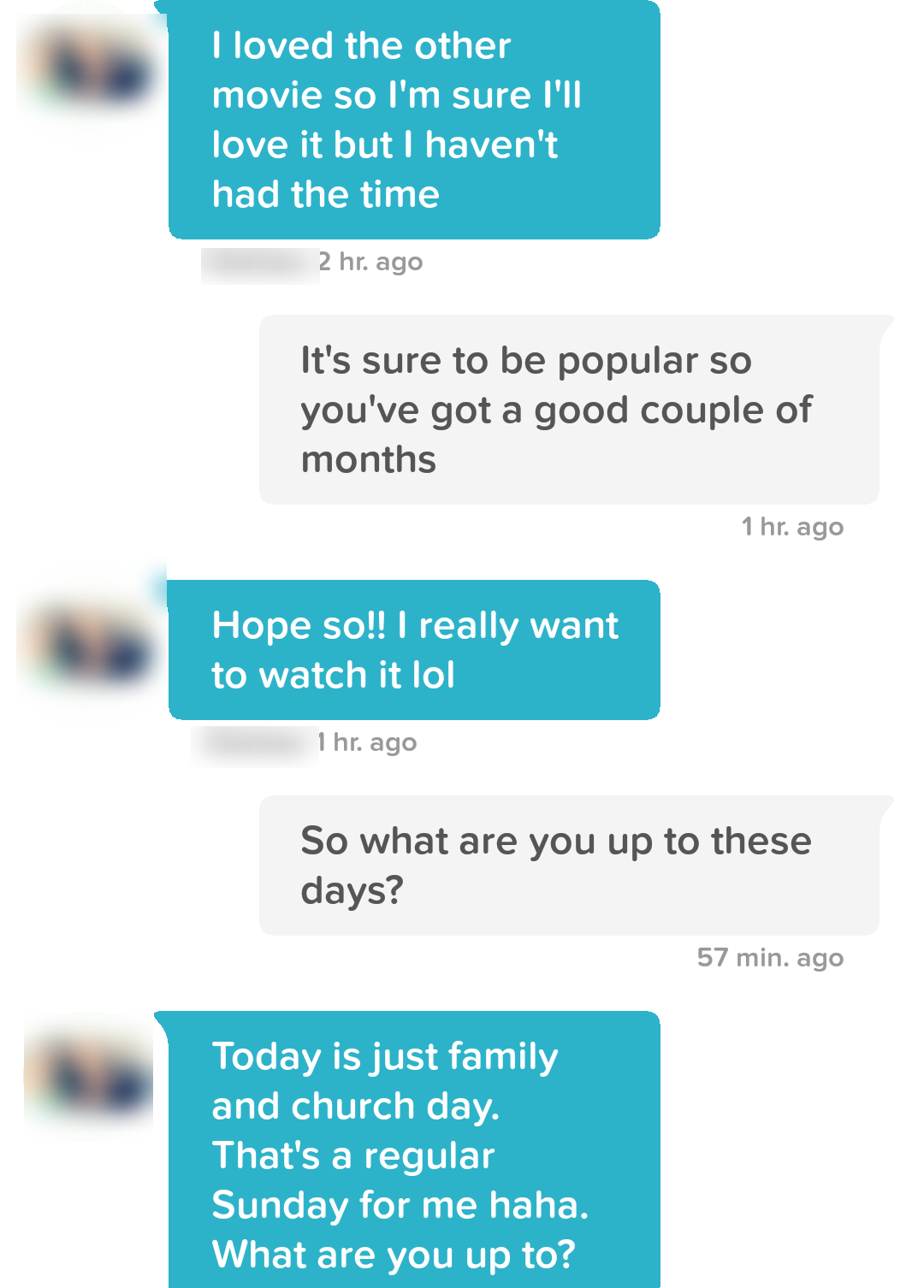 Conversation screenshot